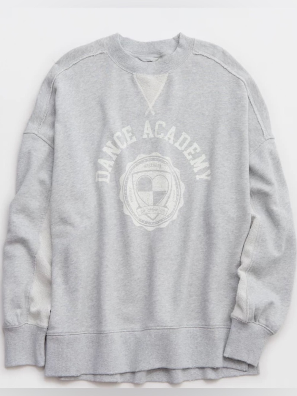 Aerie Big Chill Dance Academy Women’s Gray Crewneck Sweatshirt